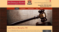 Desktop Screenshot of mckuhn.com