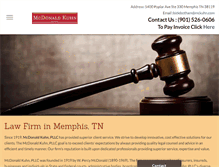 Tablet Screenshot of mckuhn.com